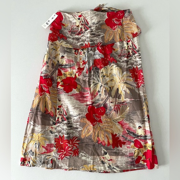 80’s Vintage Hawaiian Tropical Skirt - Picture 4 of 12